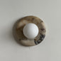 Solene Beige Marble Wall Sconce