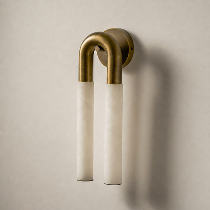 Zeme Alabaster Wall Sconce
