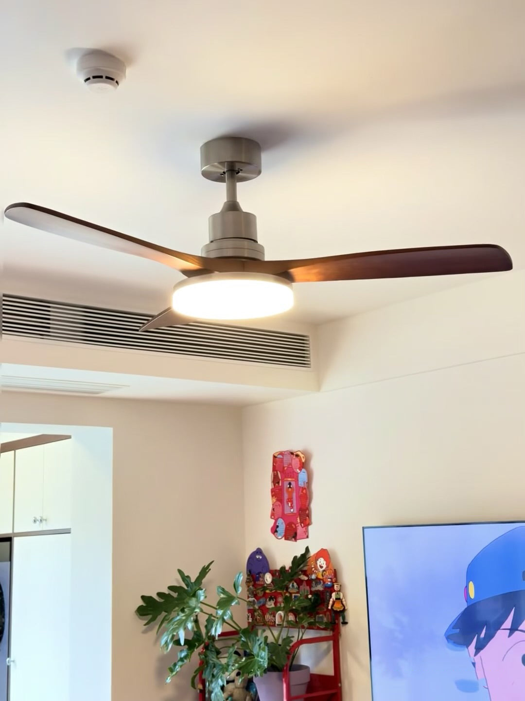 Zephyr Wooden Fan Ceiling Light