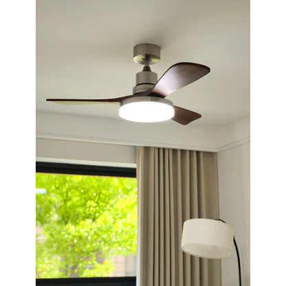 Zephyr Wooden Fan Ceiling Light