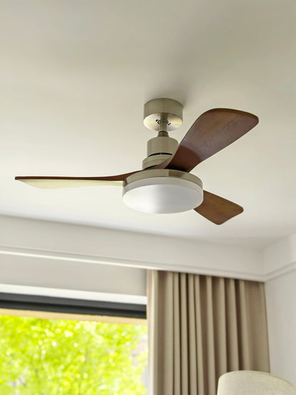 Zephyr Wooden Fan Ceiling Light