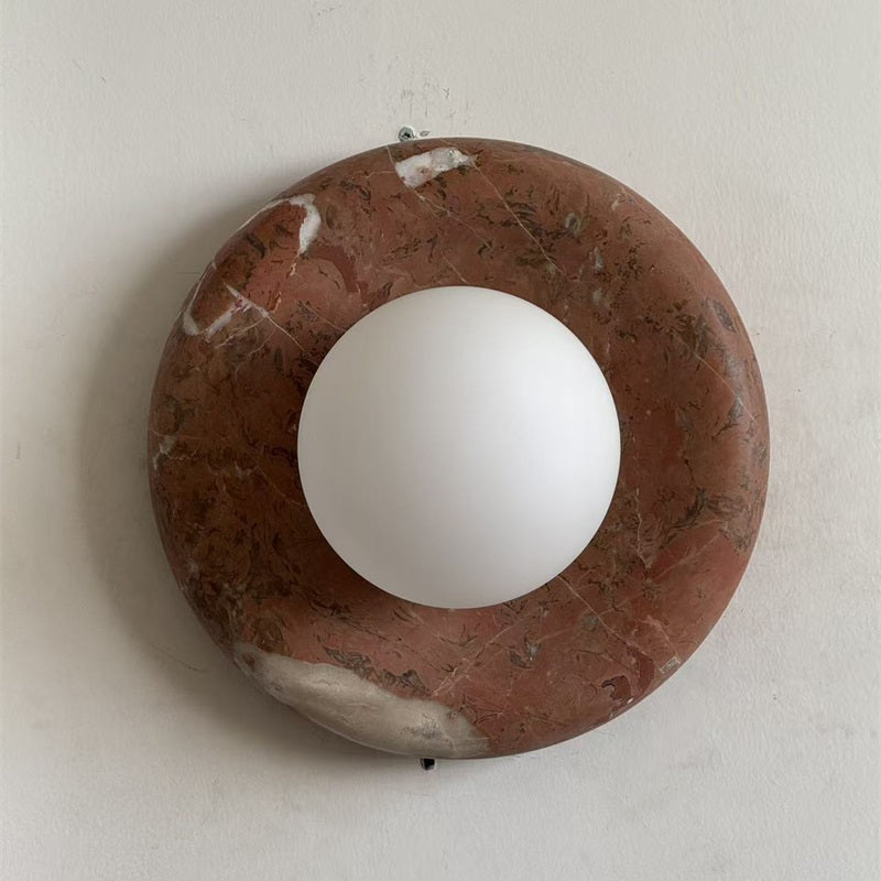 Solene Travertine Wall Sconce
