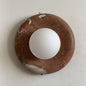 Solene Travertine Wall Sconce