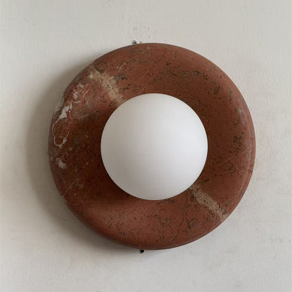 Solene Travertine Wall Sconce