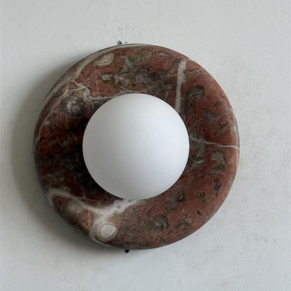 Solene Travertine Wall Sconce
