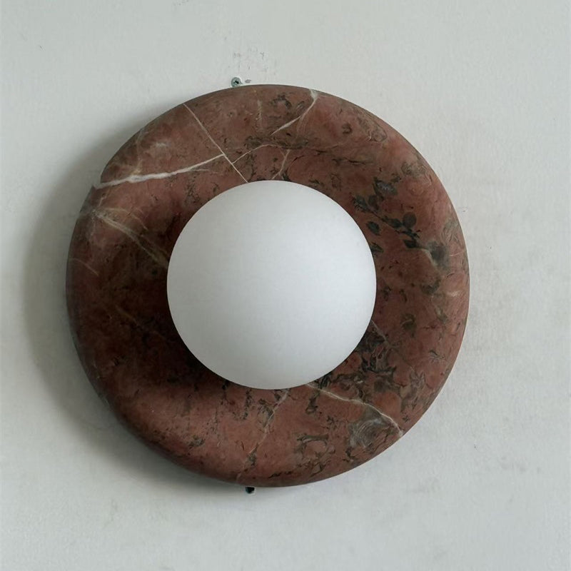 Solene Travertine Wall Sconce