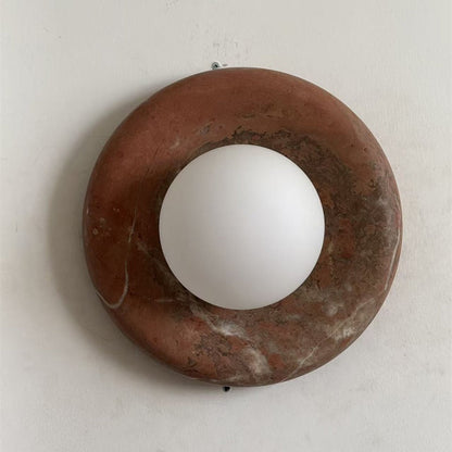 Solene Travertine Wall Sconce