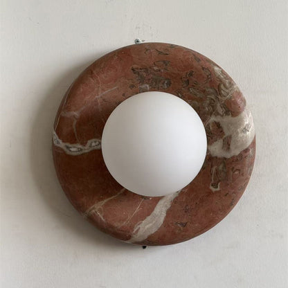 Solene Travertine Wall Sconce