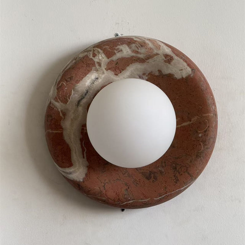 Solene Travertine Wall Sconce