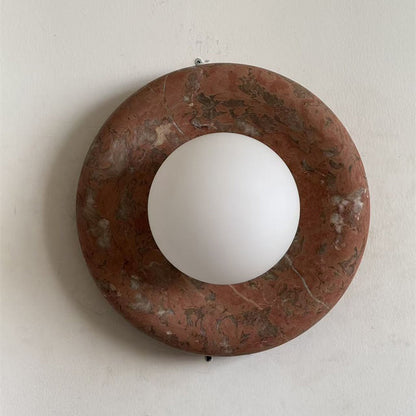 Solene Travertine Wall Sconce