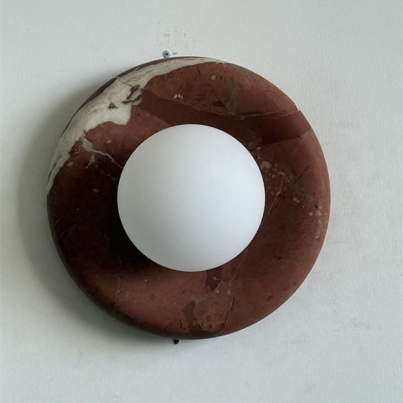 Solene Travertine Wall Sconce