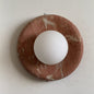 Solene Travertine Wall Sconce