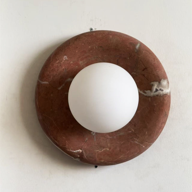 Solene Travertine Wall Sconce