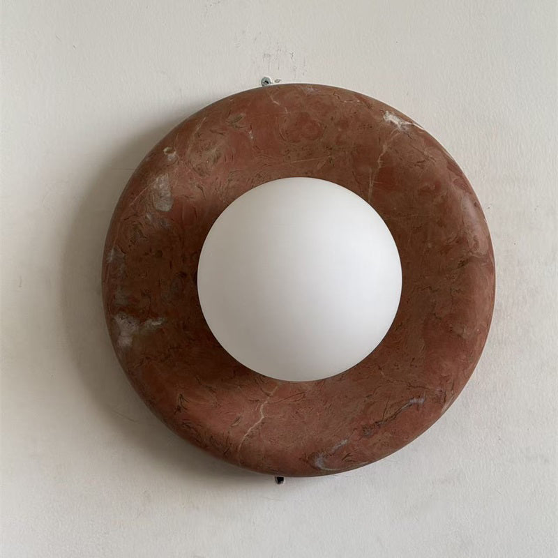 Solene Travertine Wall Sconce