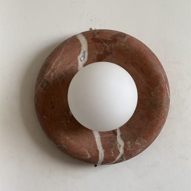 Solene Travertine Wall Sconce