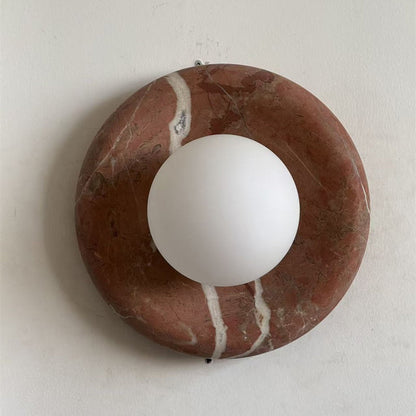 Solene Travertine Wall Sconce
