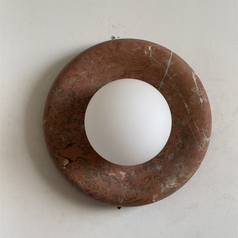 Solene Travertine Wall Sconce