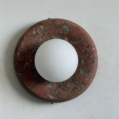 Solene Travertine Wall Sconce