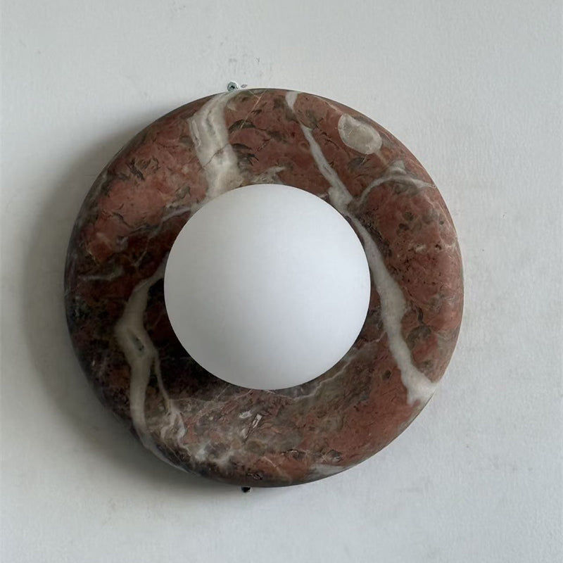 Solene Travertine Wall Sconce
