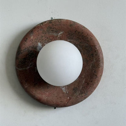 Solene Travertine Wall Sconce