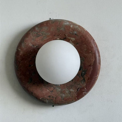 Solene Travertine Wall Sconce