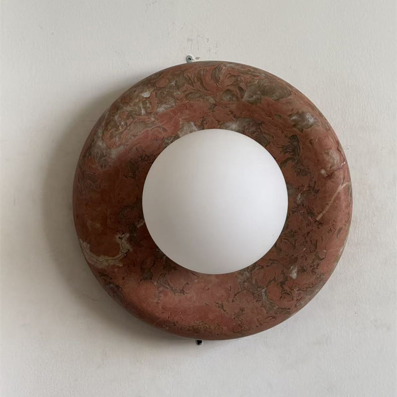 Solene Travertine Wall Sconce
