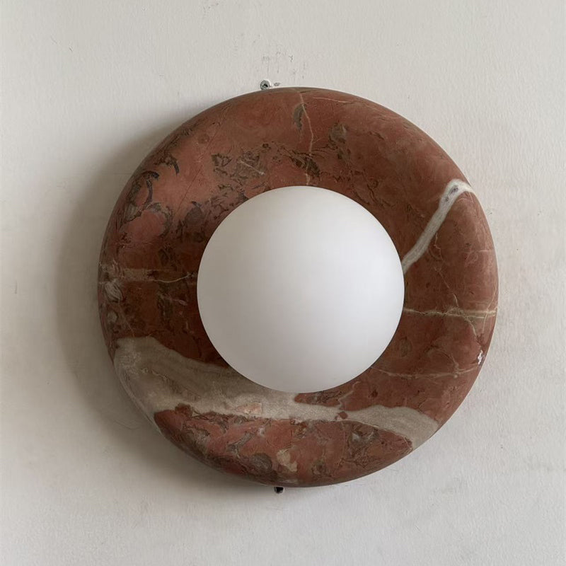 Solene Travertine Wall Sconce
