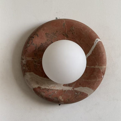 Solene Travertine Wall Sconce