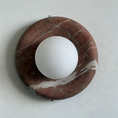 Solene Travertine Wall Sconce