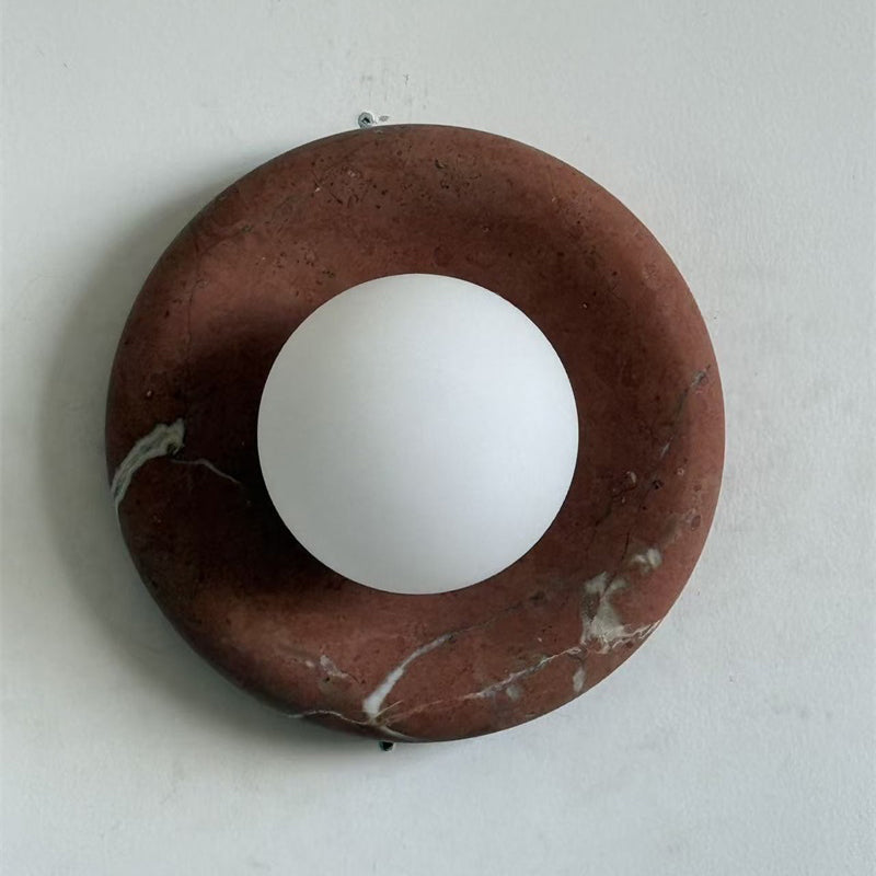 Solene Travertine Wall Sconce