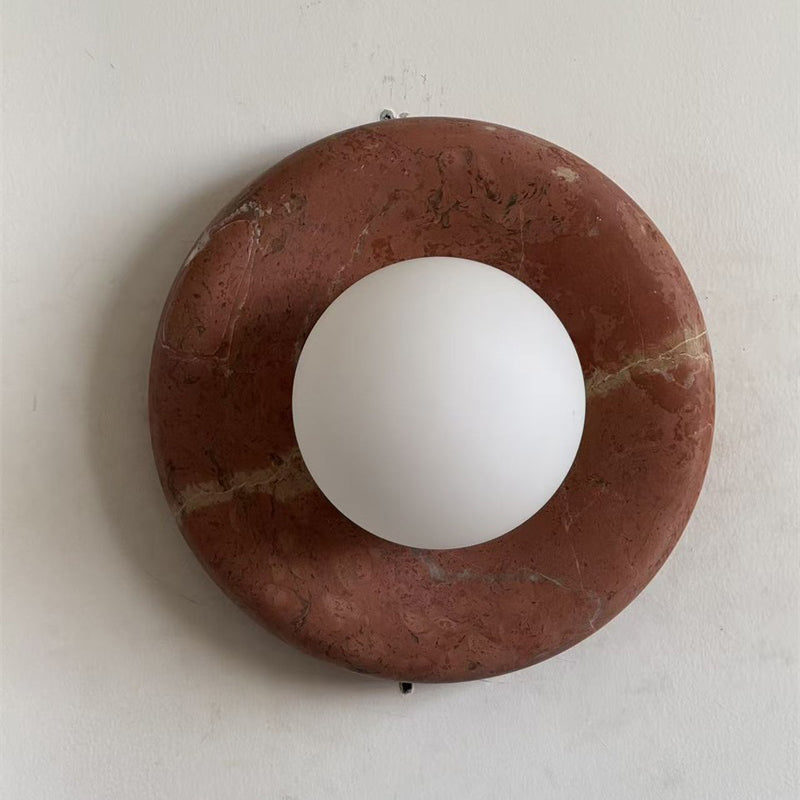 Solene Travertine Wall Sconce