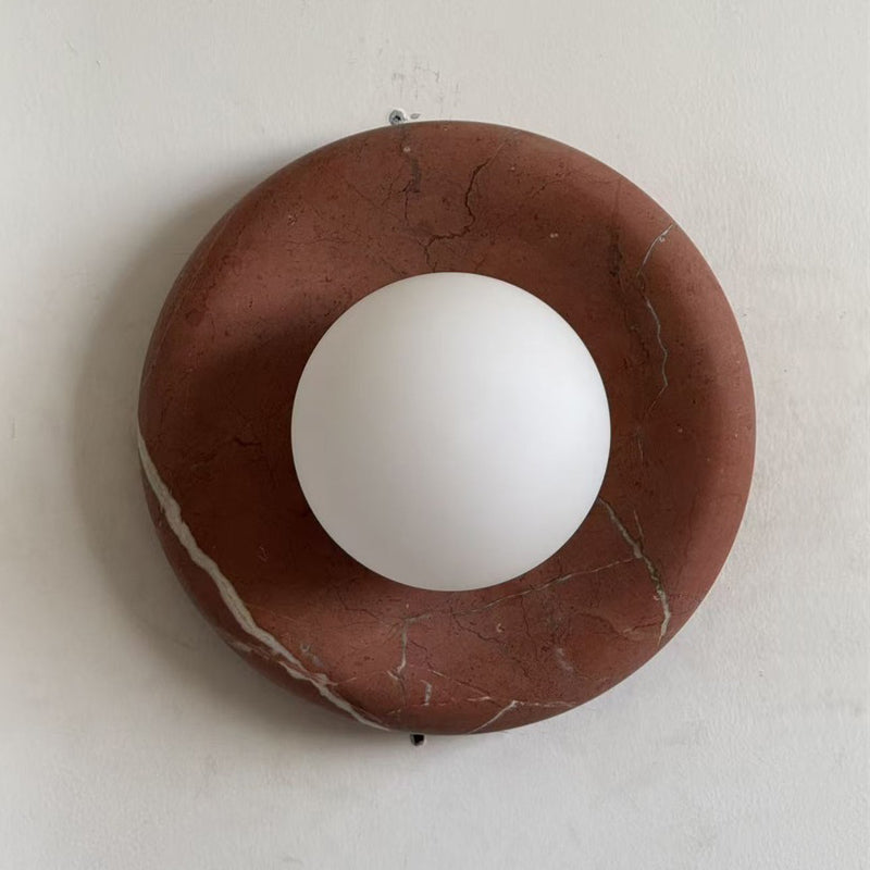 Solene Travertine Wall Sconce