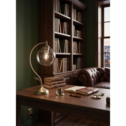 Everard Glass Table Lamp