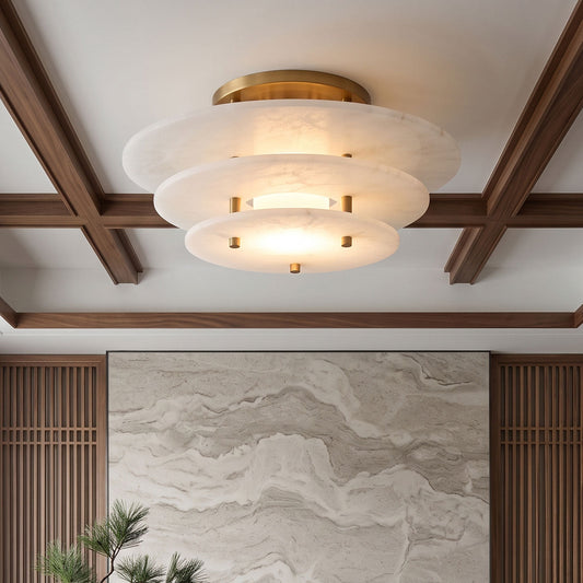 Doryn Alabaster Ceiling Lamp