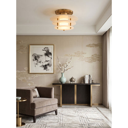 Doryn Alabaster Ceiling Lamp