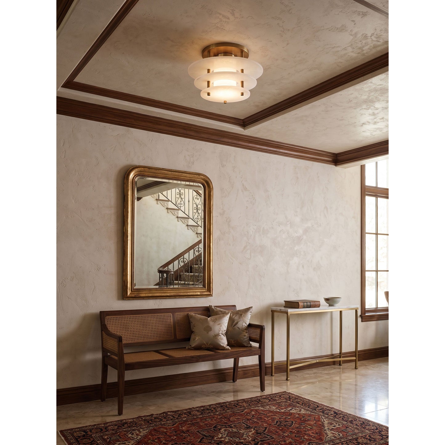 Doryn Alabaster Ceiling Lamp