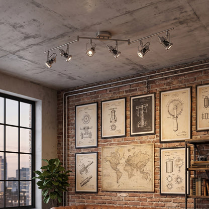 Noron Industrial Track Ceiling Lamp