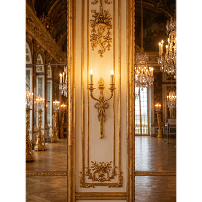 Velola Brass Wall Lamp