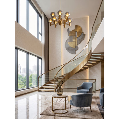 Esmai Glass Chandelier