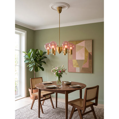 Esmai Glass Chandelier