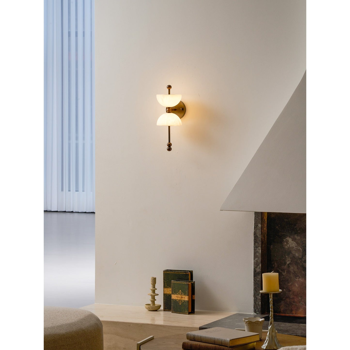Fairholm Alabaster Wall Lamp