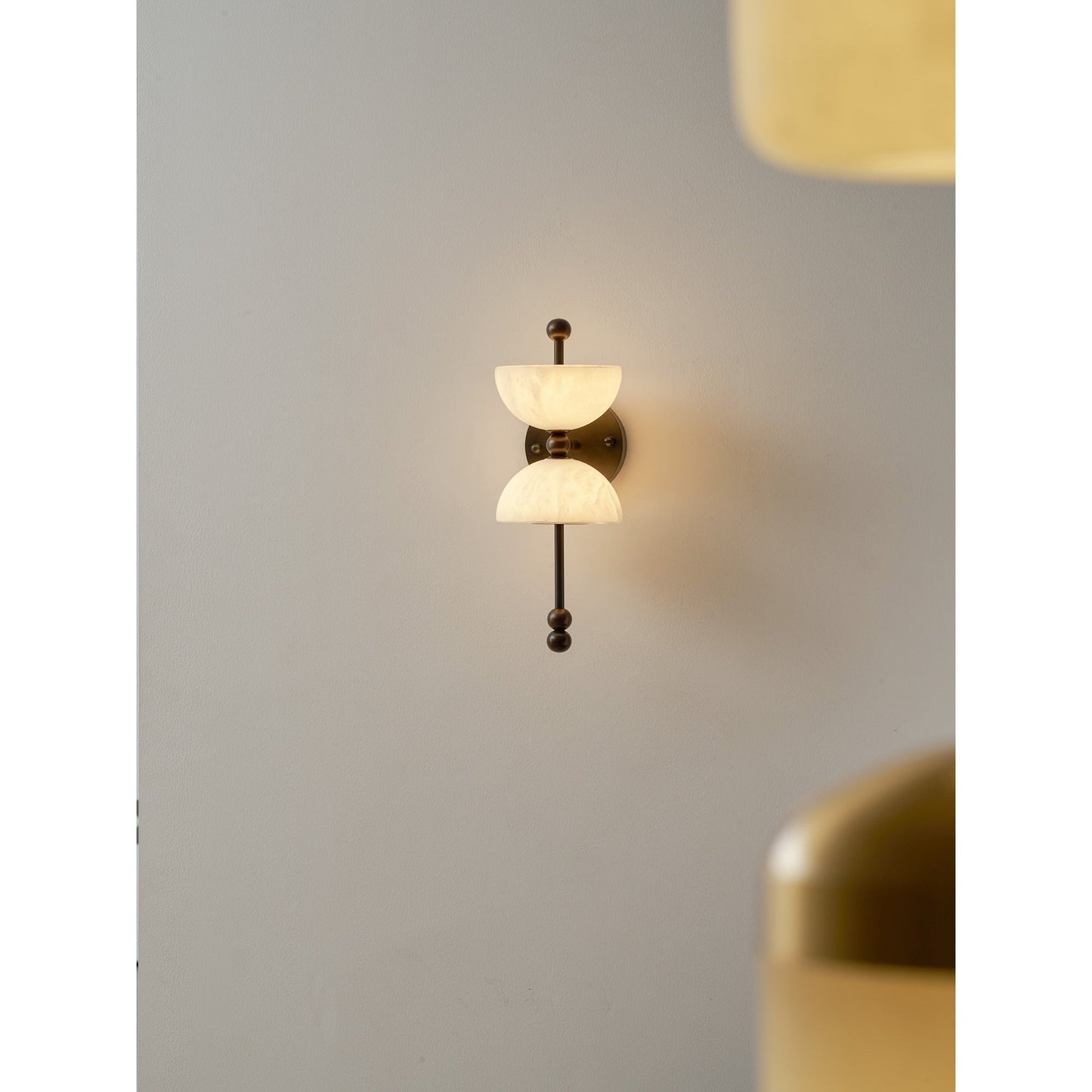 Fairholm Alabaster Wall Lamp
