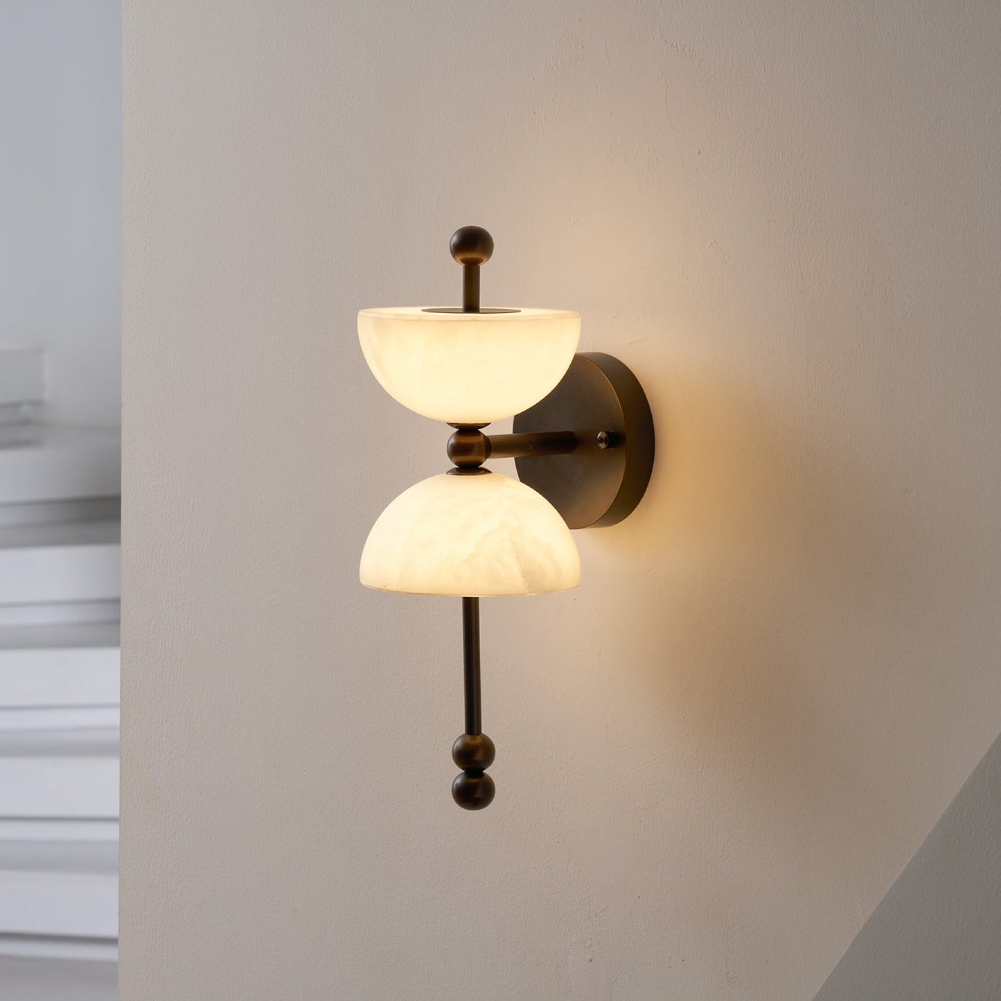 Fairholm Alabaster Wall Lamp