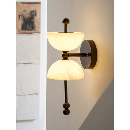 Fairholm Alabaster Wall Lamp