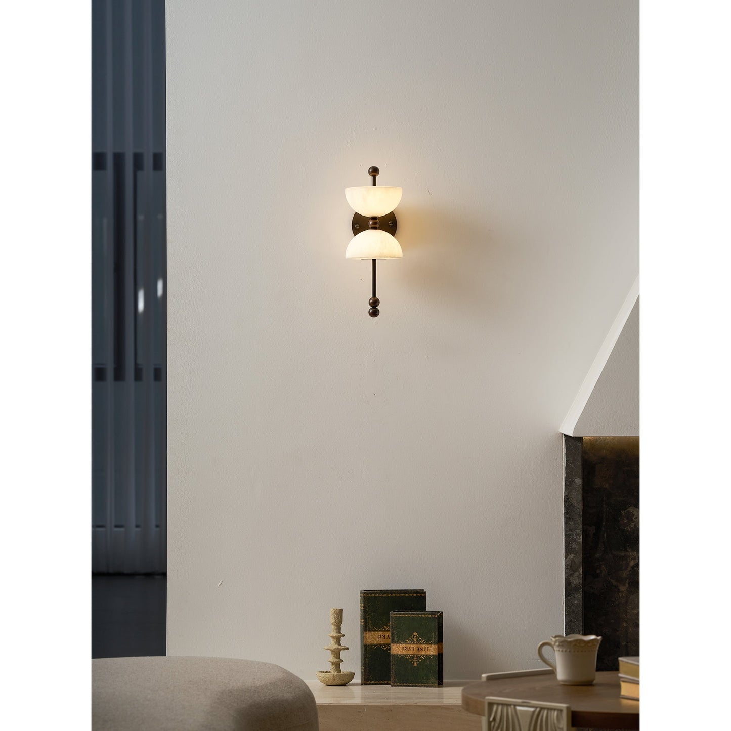 Fairholm Alabaster Wall Lamp