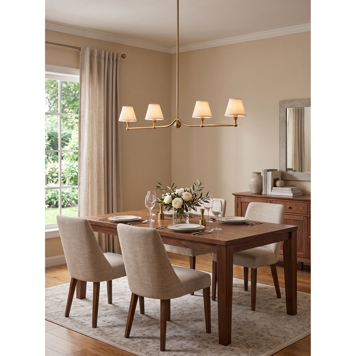 Quinune Linear Pendant Lamp
