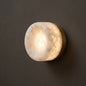 Dorola Ring Alabaster Wall Sconce
