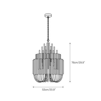 Multi-Stick Chandelier