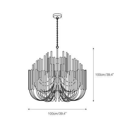 Multi-Stick Chandelier