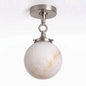 Umbel Alabaster Semi-Flush Mount